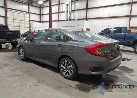 2017 Honda Civic Ex z USA, uszkodzony, nr VIN 2HGFC2F87HH530632